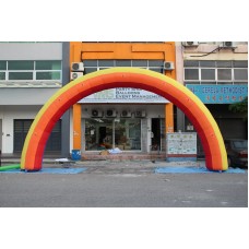 30ft Rainbow color Inflatable Arch for sale